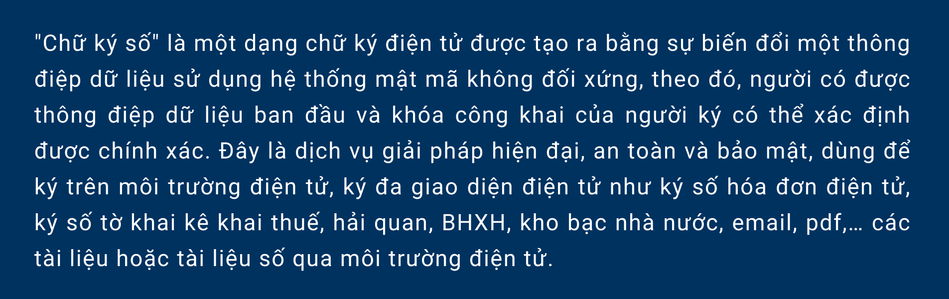 chữ ký số