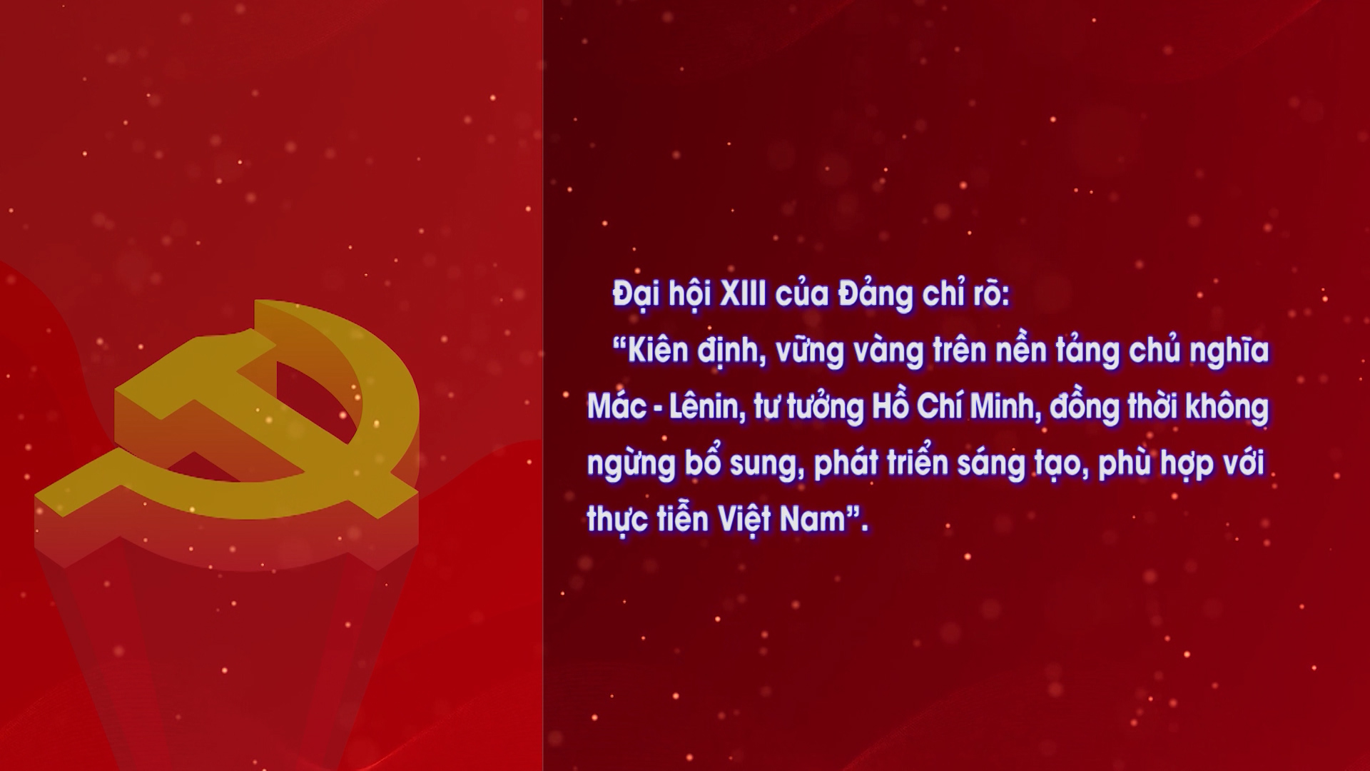 bảo ve nen tang tu tuong của dang