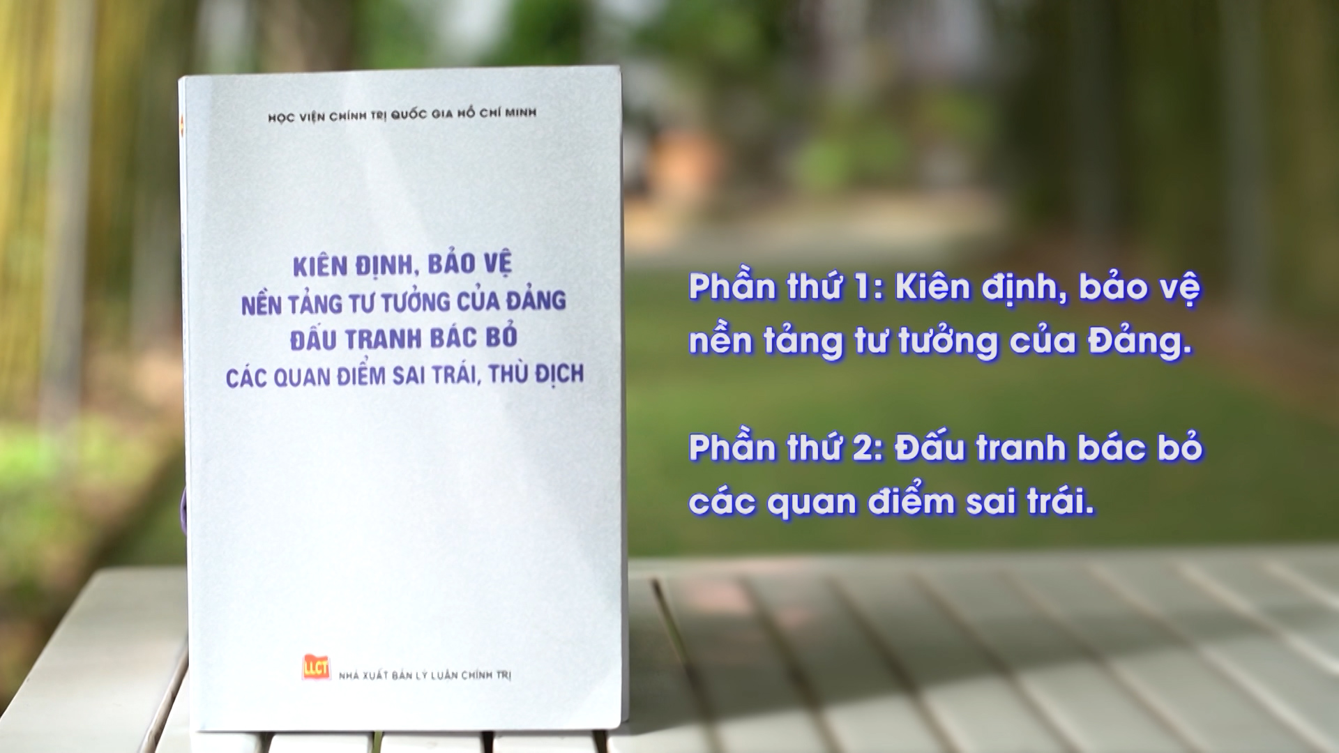 bao ve nen tang tu tuong cua dang