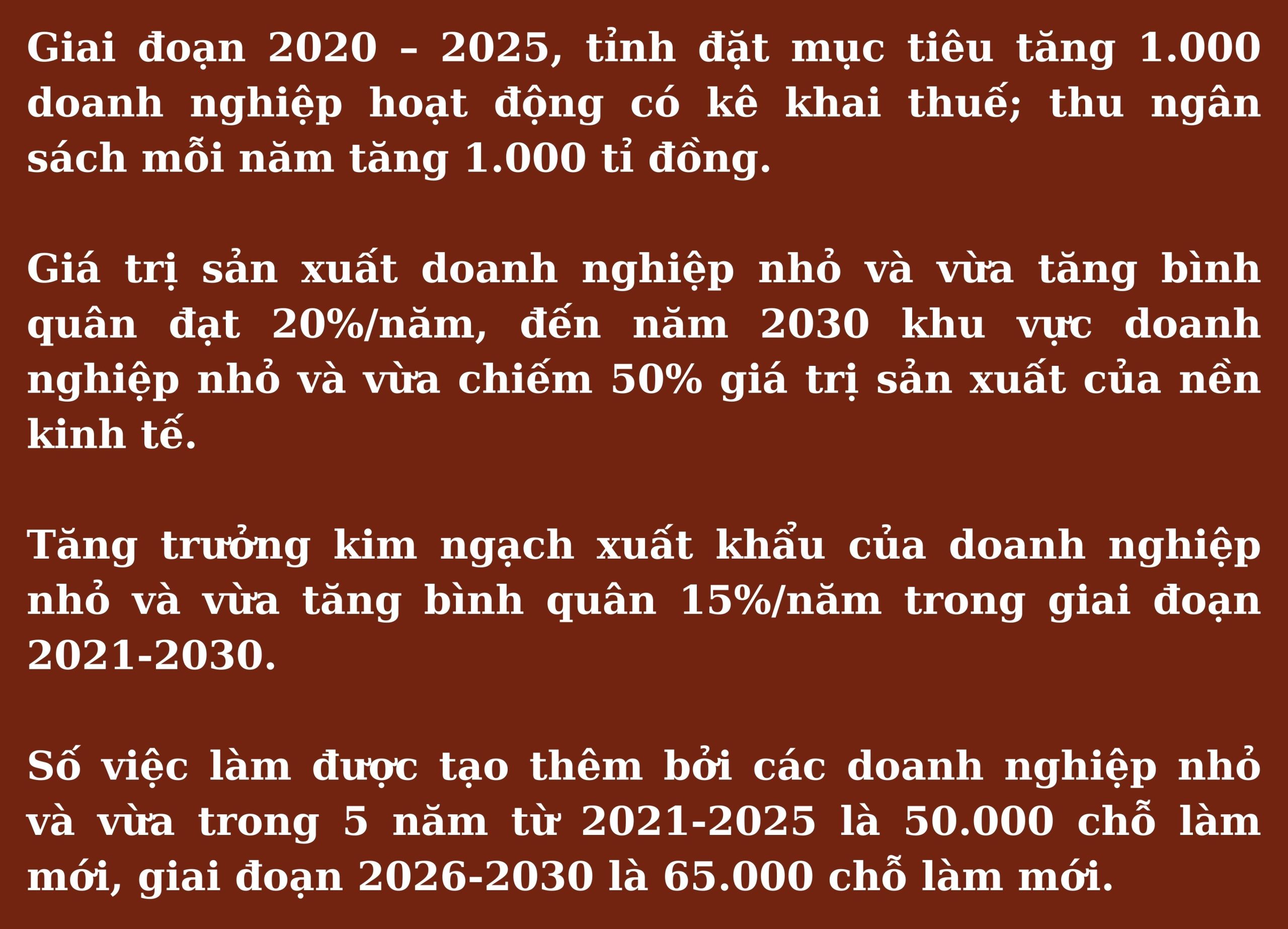 Mục tiêu phát triển công nghiệp Hậu Giang