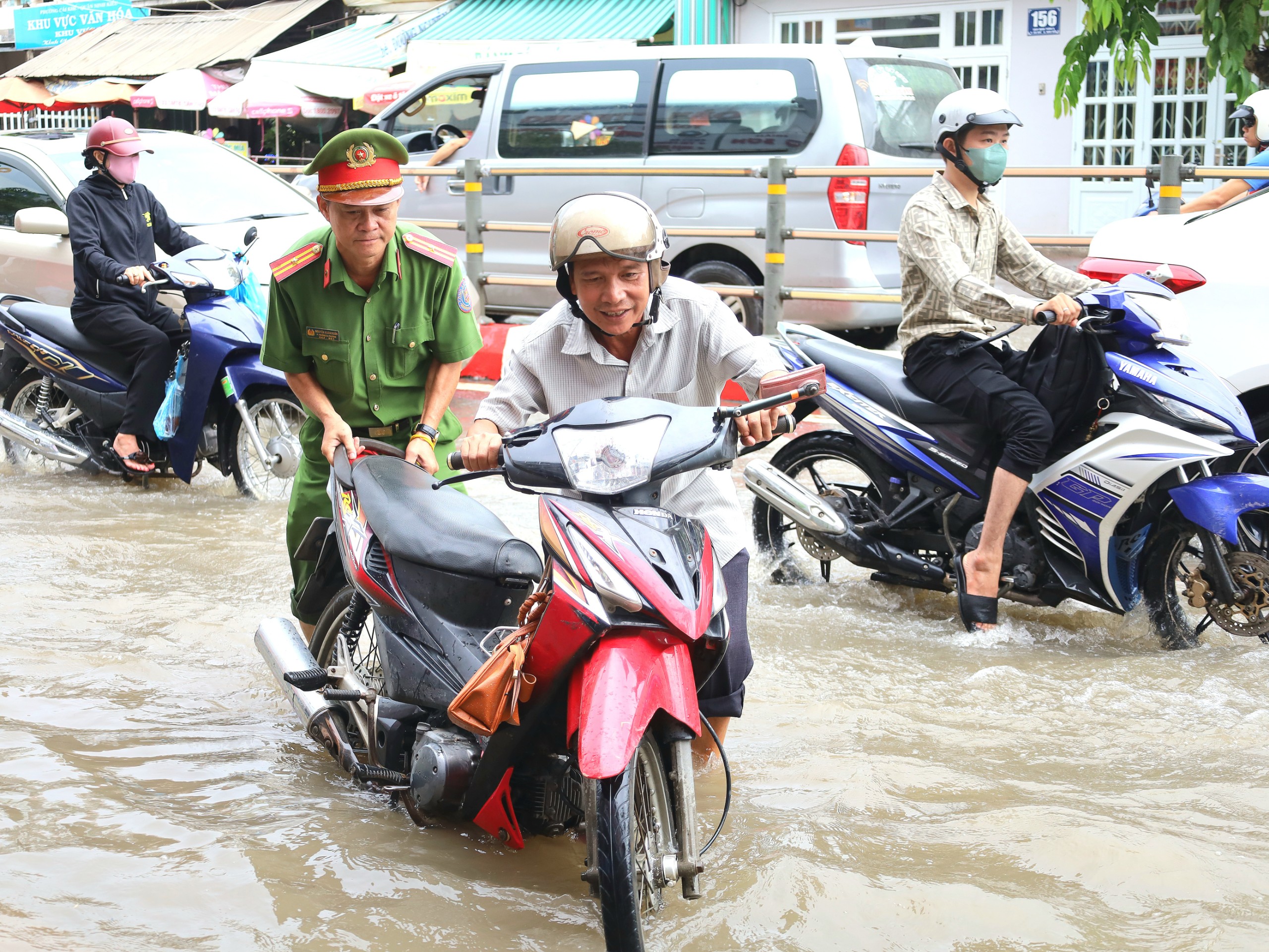 ngập triều cường cần thơ