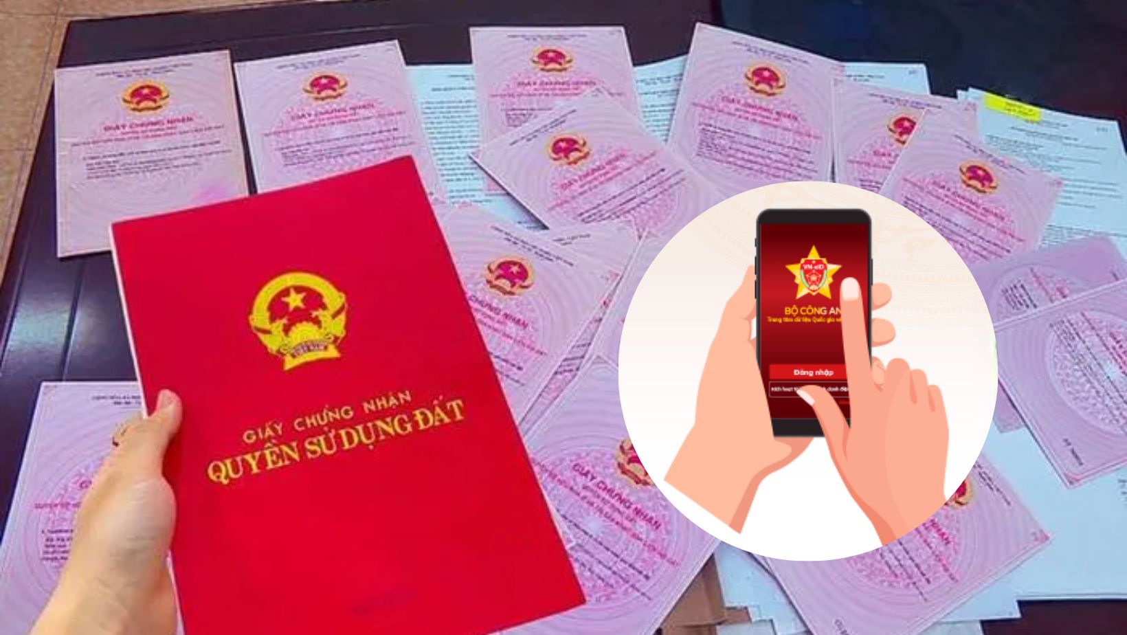 cảnh báo thủ đoạn lừa đảo tích hợp sổ đỏ vào ứng dụng VNeID