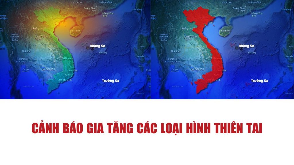 gia tăng các loại hình thiên tai