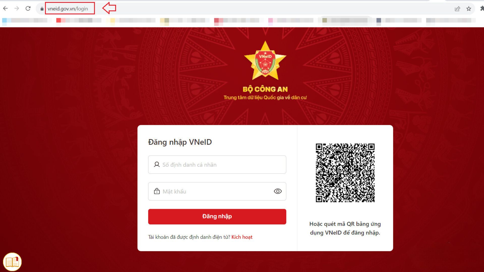 Cách khóa tài khoản VNeID