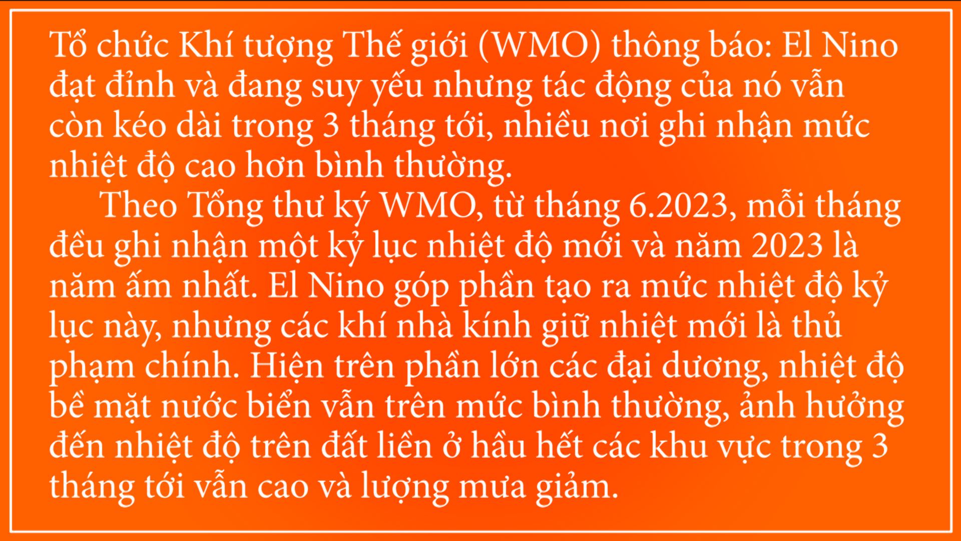 nắng nóng gay gắt