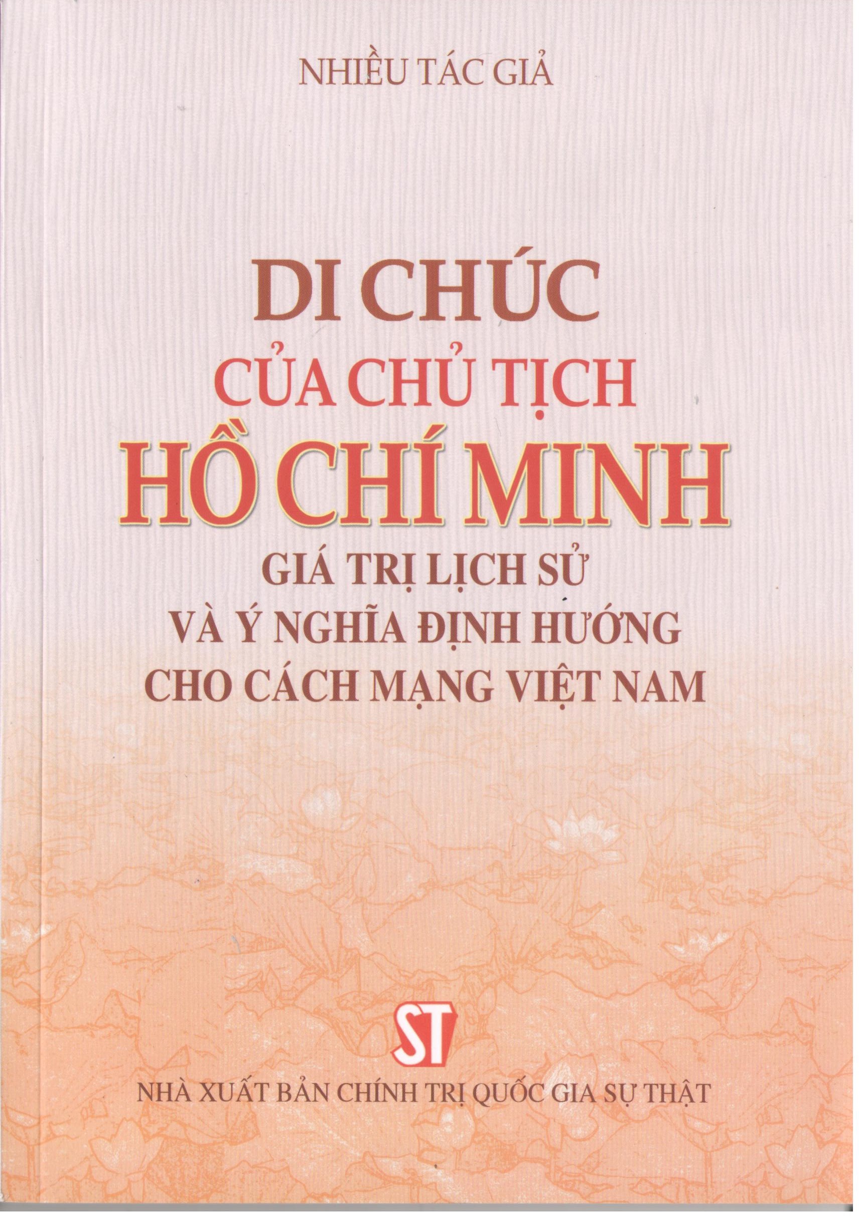 di chúc chủ tịch Hồ Chí Minh