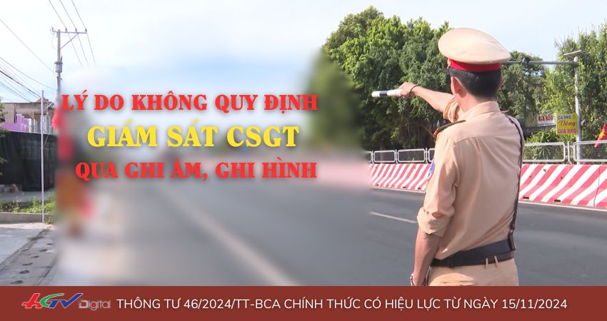 quy định ghi hình cảnh sát giao thông