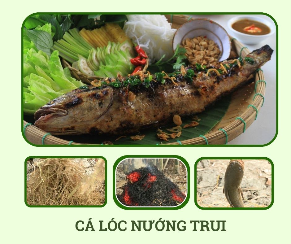 cá lóc nướng trui